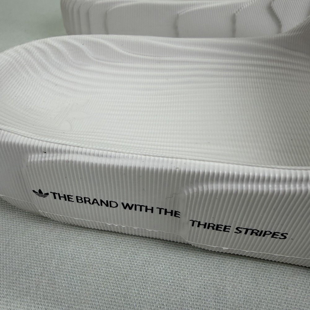 Adidas Adilette 22 White Slides Men's Size 13 Swim - Picture 10 of 14